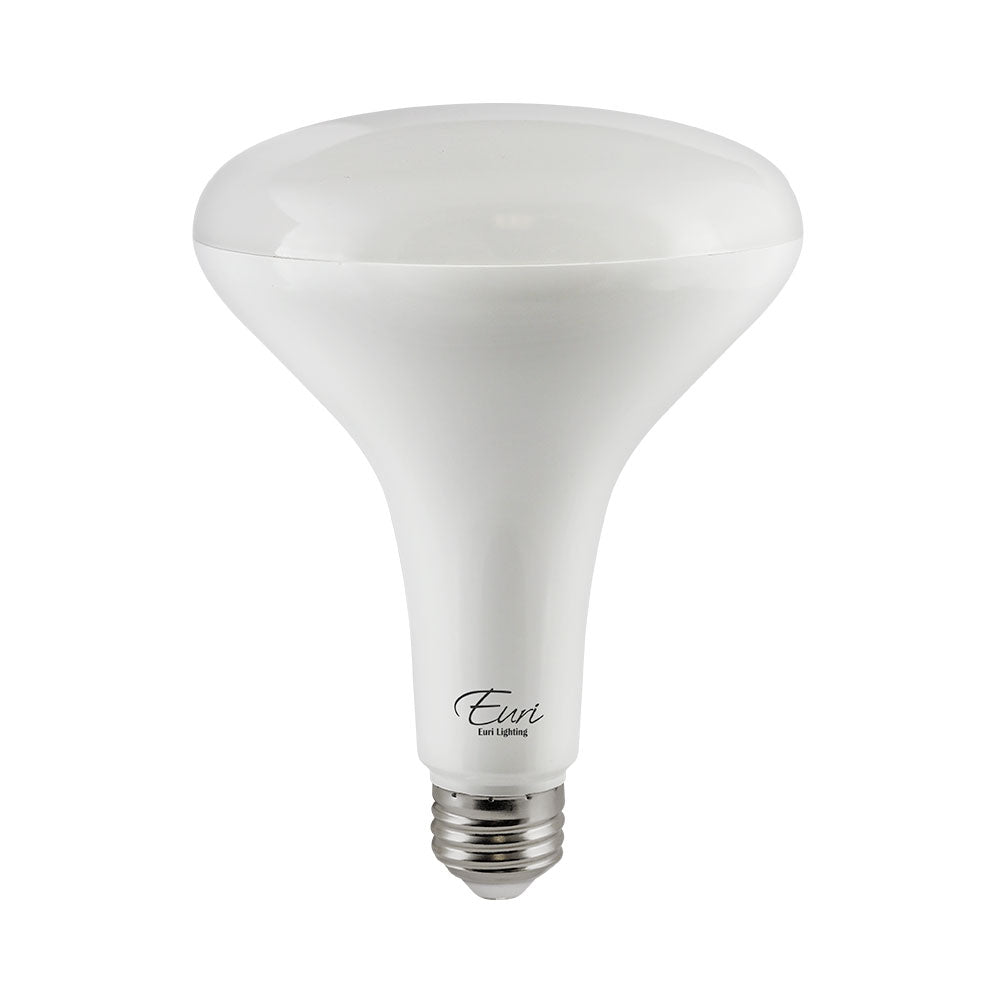 A BR40 LED bulb with 1400 lumens, 17W, and a medium E26 base. Ideal for ambient lighting or general-purpose applications, replacing 65W incandescent bulbs. 2700K-5000K color temperature options. Dimmable, UL Listed, Energy Star Rated. 3-year warranty. Dimensions: 4.72&quot;D x 6.25&quot;H. Rated Hours: 25,000.