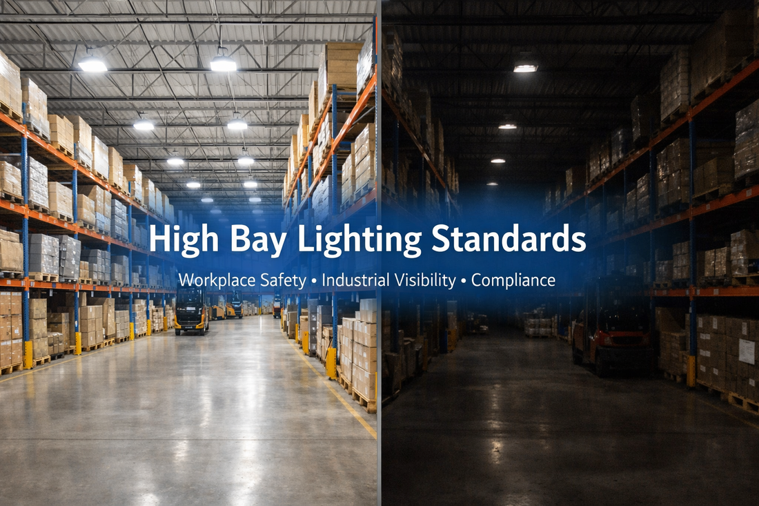 High Bay Lighting Standards for Workplace Safety and Industrial Visibility
