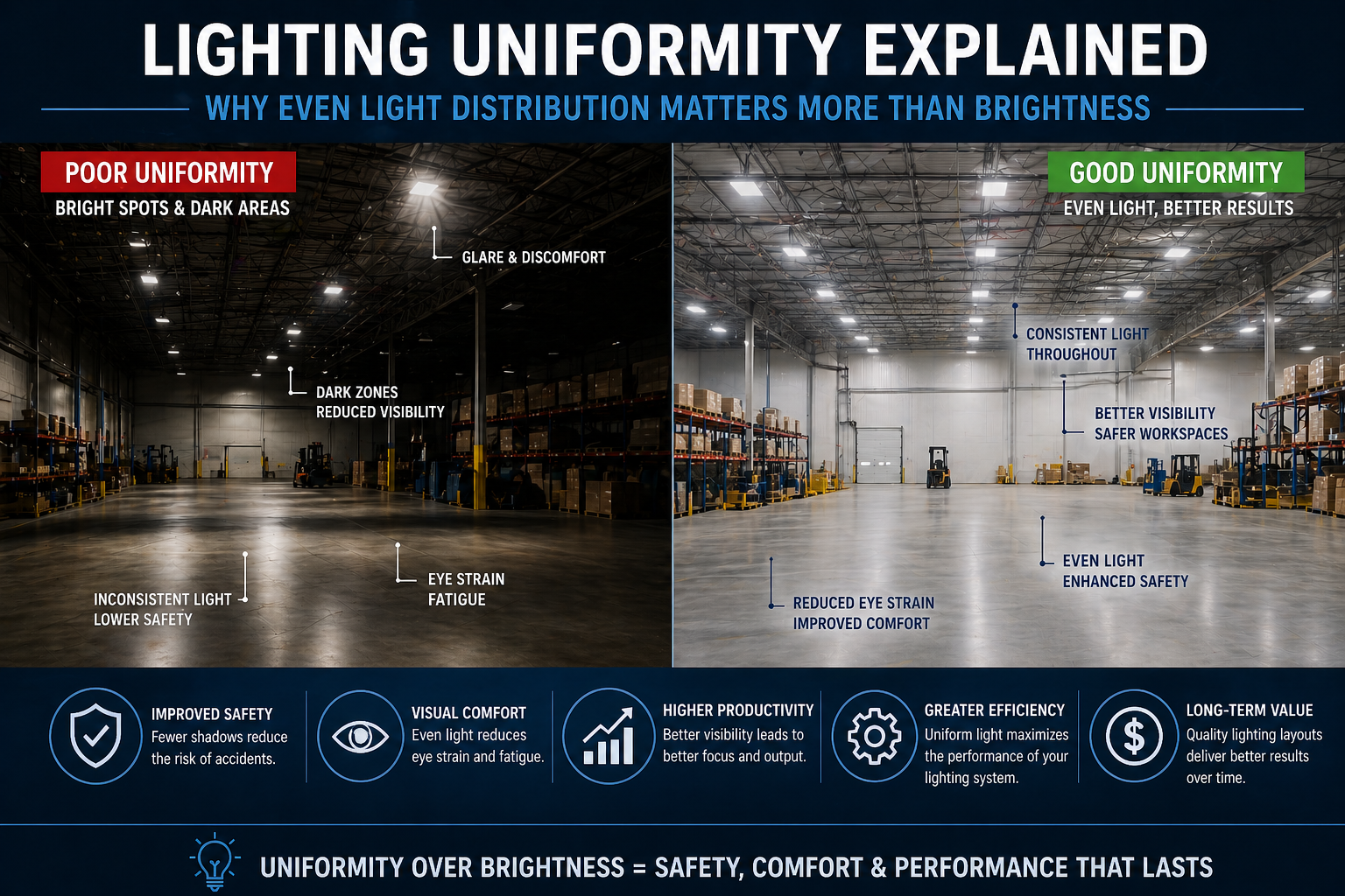 Lighting Uniformity Explained: Why Even Light Distribution Matters Mor ...