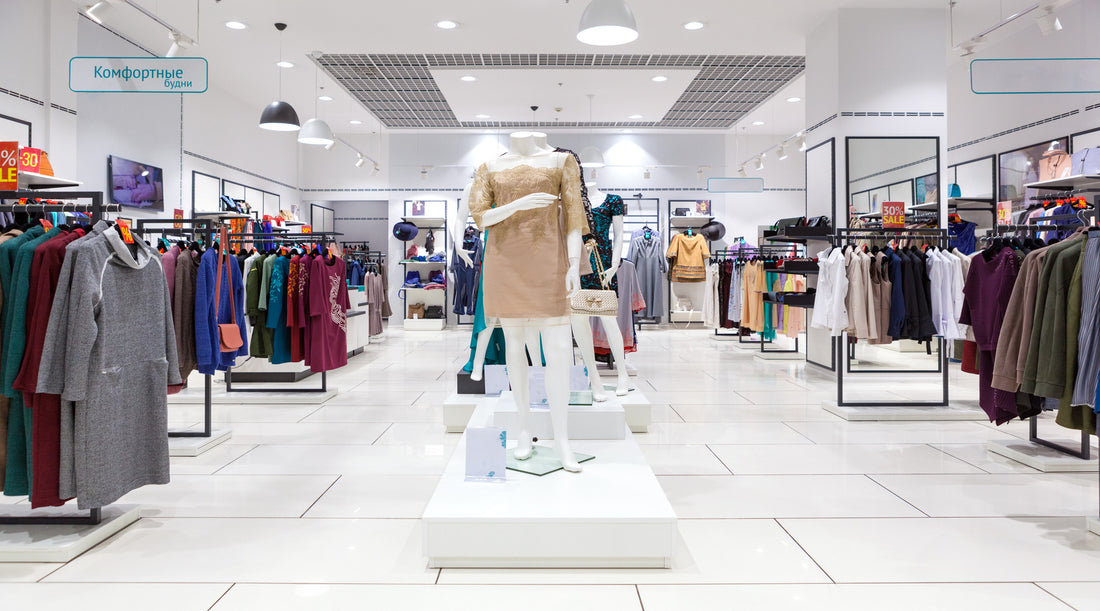 PAR38 LED bulbs used in recessed fixtures in clothing store