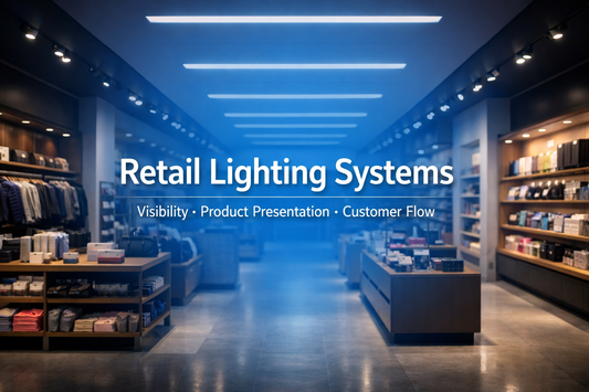 Retail Lighting Systems: Engineering Visibility, Product Presentation, and Customer Flow in Modern Commercial Environments