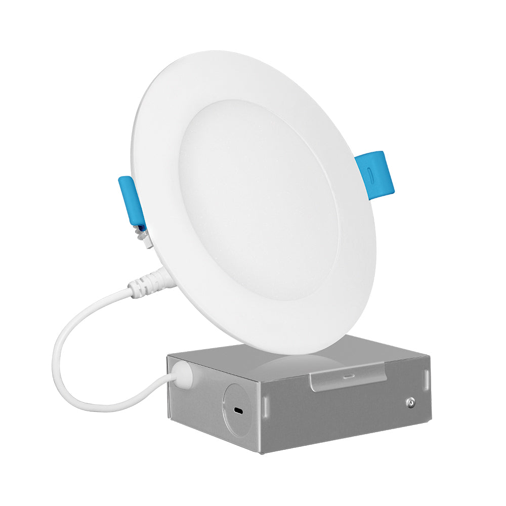 Canless recessed LED light fixture for shallow ceiling applications