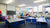 Wrap fixtures installed in a classroom