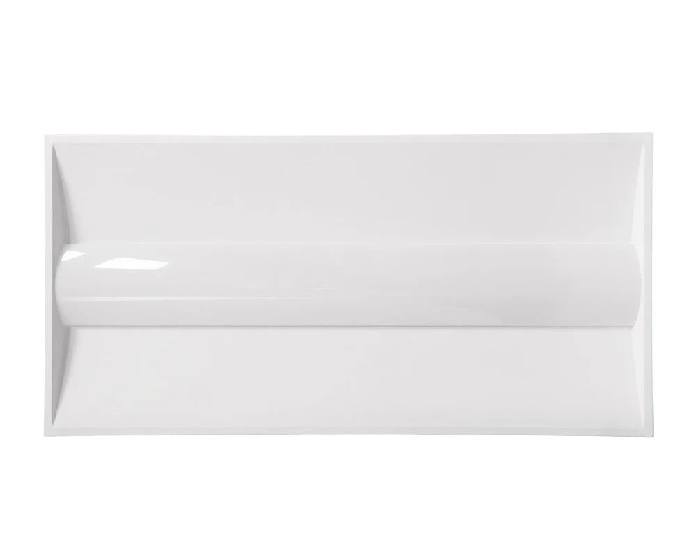 2×4 LED drop ceiling troffer light for grid ceilings, diffused optic for uniform illumination; 120–277V input, 25/30/35/40/50W options (3,250–6,250 lumens) with selectable 3500K/4000K/5000K/5700K/6500K.