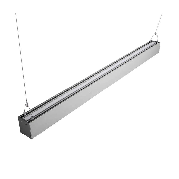 4 Foot Linear Pendant Light 50 Watt 6500 Lumens 3K/4K/5K 80+ CRI 120-277V