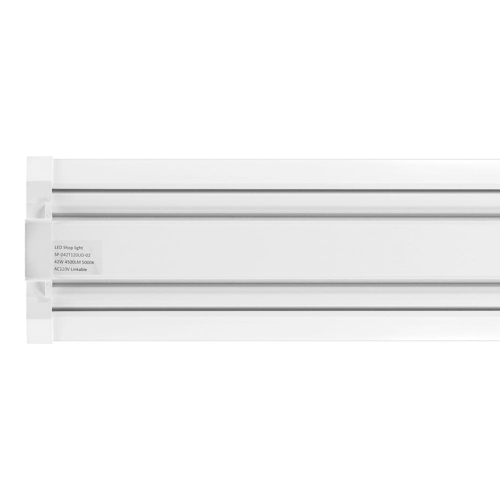 4 Foot Shop Light, 42 Watt, 4300 Lumens, 5000K, Pull Chain Included, Linkable, 120-277V