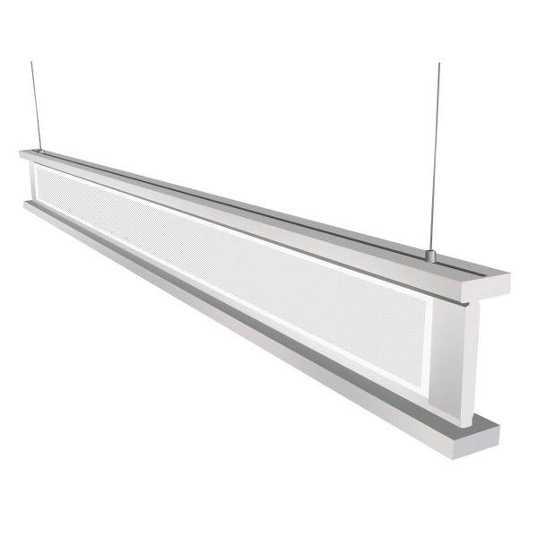 4 Foot Suspended Linear LED Lighting Fixture, 40 Watt, 4000 Lumens, 3K / 35K / 4K, 80+ CRI, 0-10V Dimmable, 120-277V-by-SLG Lighting