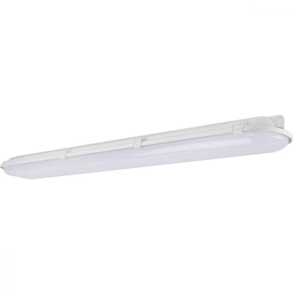 4ft LED Vapor Tight Light 80W 9890 Lumens 0–10V Dimmable IP65 120–277V