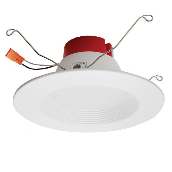 A 6 Inch LED Recessed Lighting Retrofit with color selectable options. Provides 880 lumens of CCT switchable white light. Ideal for bedrooms, kitchens, and closets.