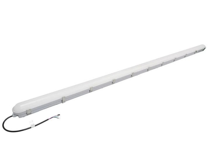 8 Foot LED Vapor Tight Light 50W/60W/70W/80W/100W 6250–12500 Lumens 3500K/4000K/5000K/5700K/6500K 0–10V Dimming 120–277V
