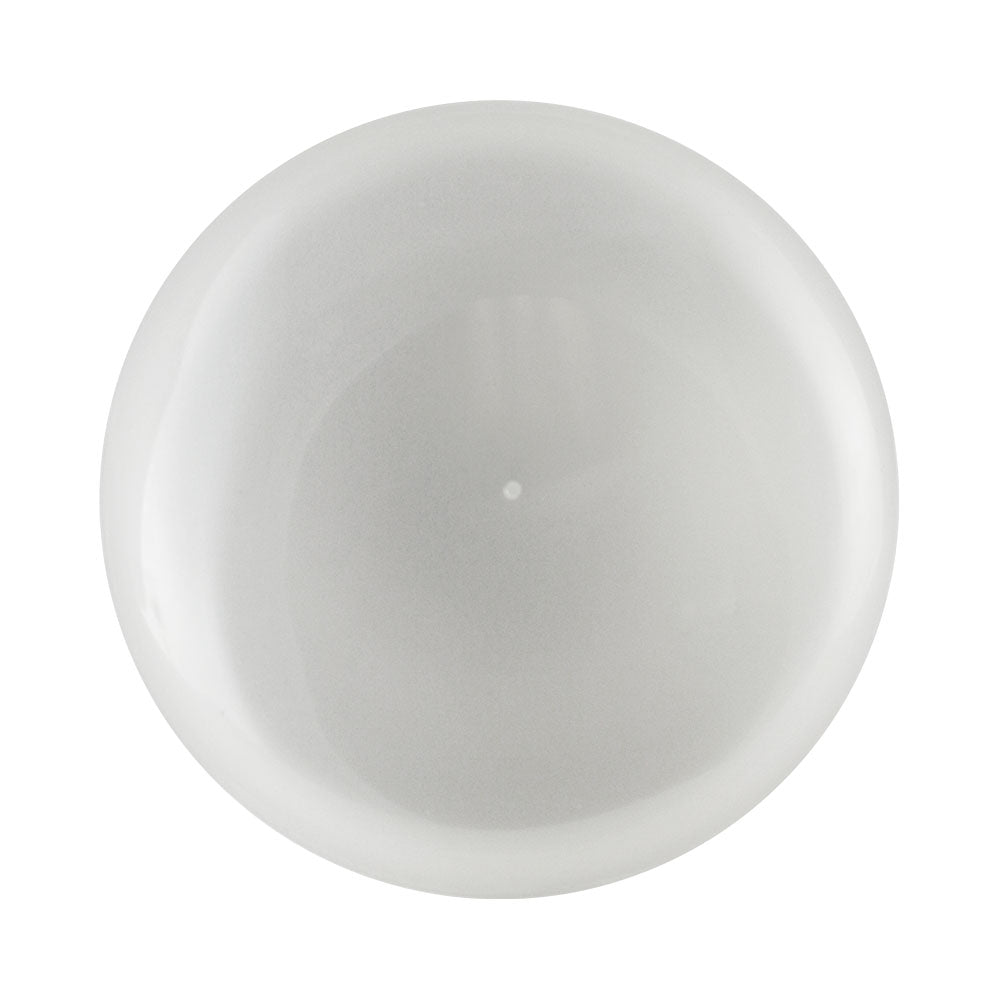 Top-down view of the BR40 LED bulb highlighting the wide flood lens and reflector profile; 17W, 1,400 lm, 90 CRI, dimmable, medium E26 base, Energy Star rated, 120V.