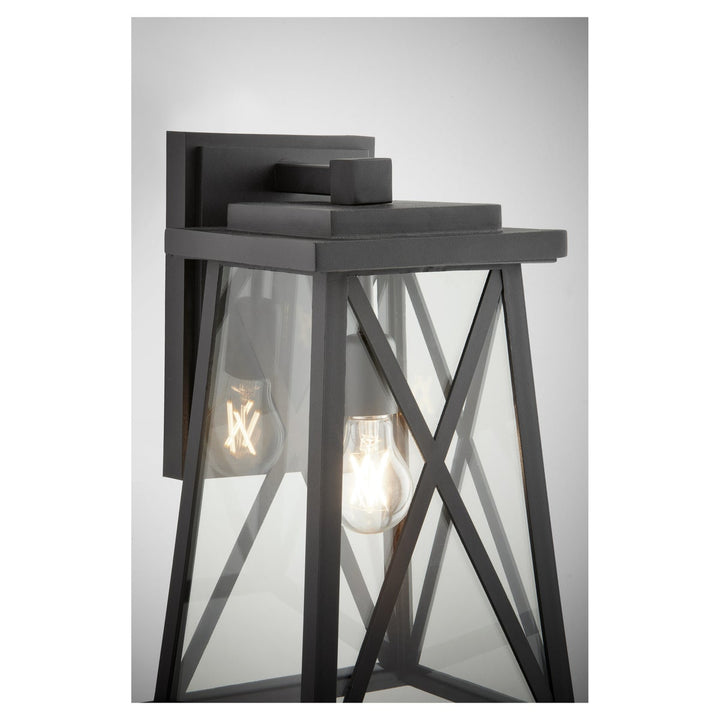 Black Outdoor Wall Light