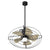Caged Ceiling Fan with Light