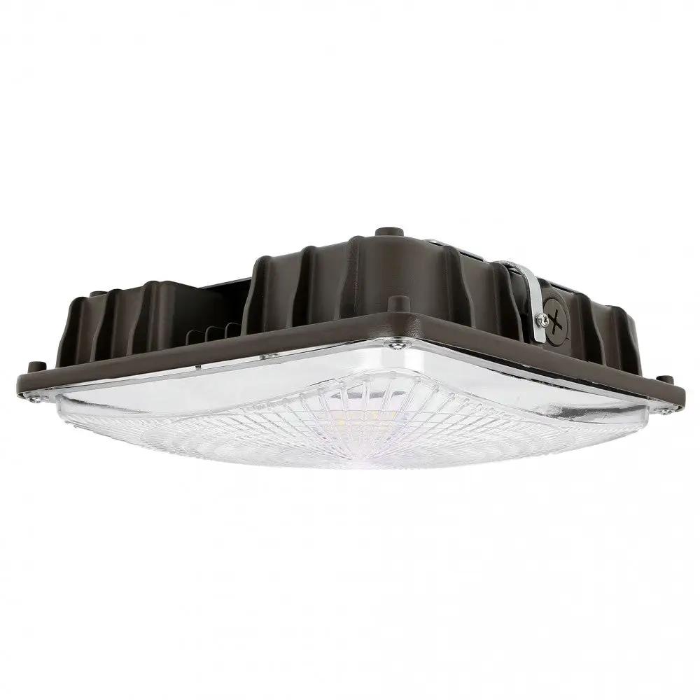 Canopy Light, 27 Watt, 3785 Lumens, 70+ CRI, 0-10V Dimmable, IP65 Rating, High-Temperature Polycarbonate Lens, 120-277V