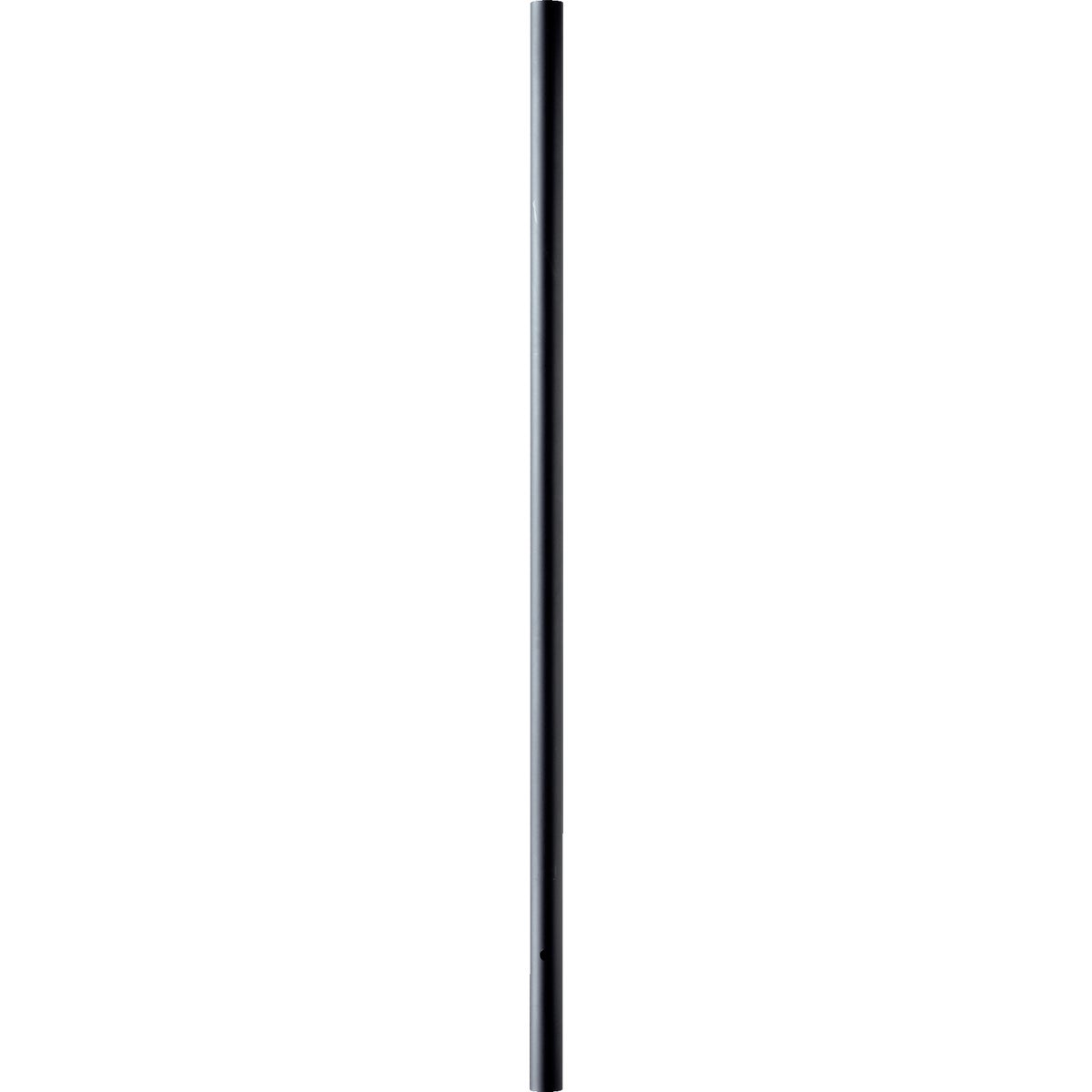 A Quorum International Direct Burial Lamp Post, designed for 3 inch decorative outdoor post lights. Enhance your home&#39;s curb appeal and add nighttime light with this UL Listed, wet location lamp post. 96&quot;H, Gloss Black finish.