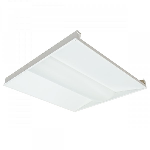 Drop Ceiling LED Light: A white rectangular object with a light on it, providing reliable CCT selectable and wattage selectable illumination for commercial spaces like retail, offices, and healthcare facilities.