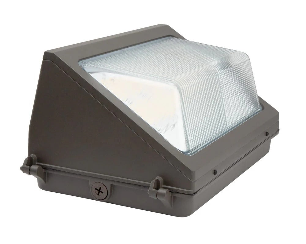 LED Wall Pack Light 60/80/100/120W 8280–15720 Lumens 3000K/4000K/5000K IP65 Rated 0–10V Dimming Integrated Emergency Backup 120–277V