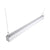 Linear Pendant Light with uplight and downlight, providing 1950 lumens and 4550 lumens respectively. Perfect for commercial spaces like offices, healthcare facilities, and retail stores. 50W LED lamp with selectable color temperature (3000K, 4000K, 5000K). ETL Listed, RoHS Compliant, DLC Premium Listed. 5-year warranty. Dimensions: 47.48"L x 3.15"W x 2.75"H. Rated Hours: 50,000.