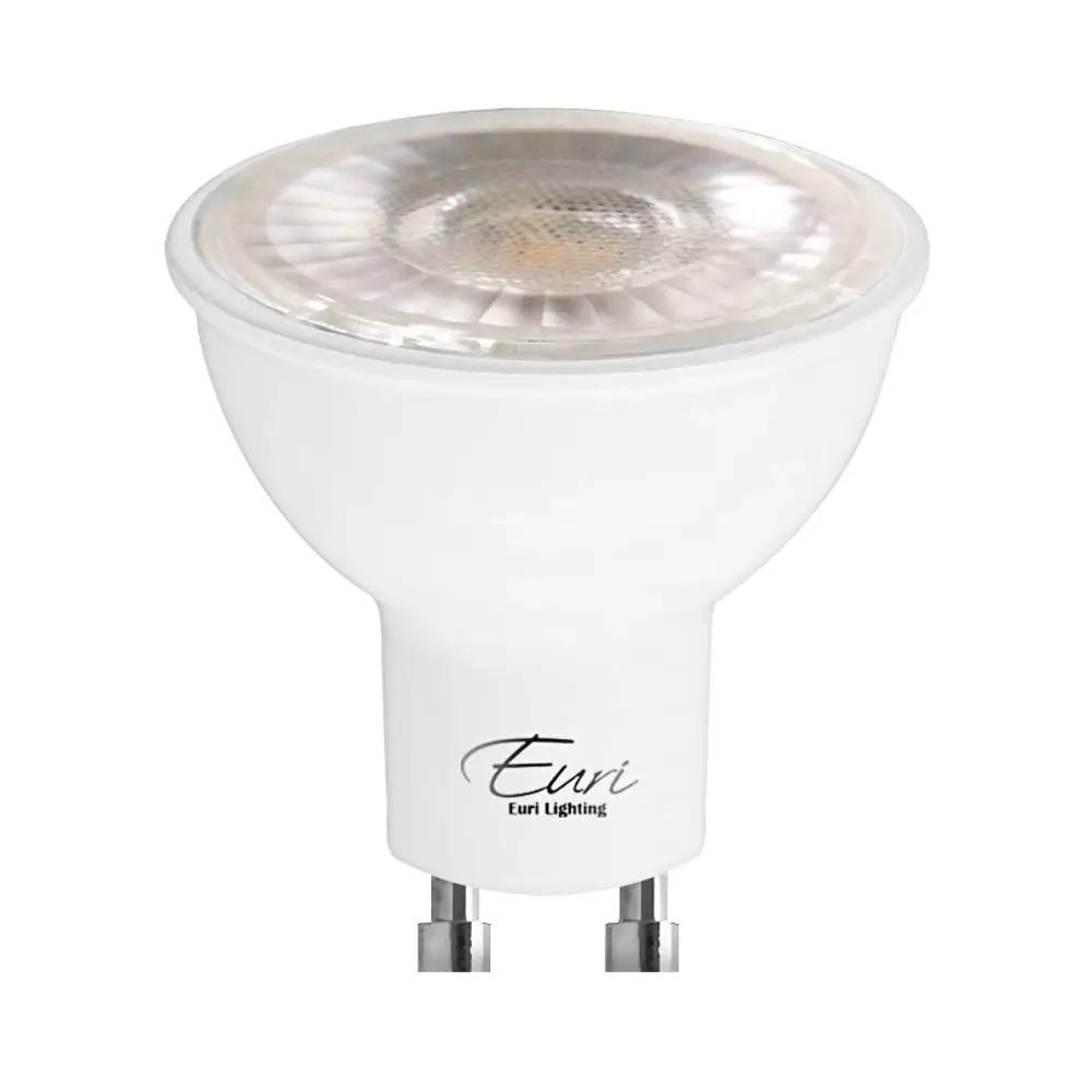 MR16 GU10 LED Bulb, 7 Watt, 500 Lumens, 80 CRI, Dimmable, Bi-Pin GU10 Base, Energy Star Rated, 120V