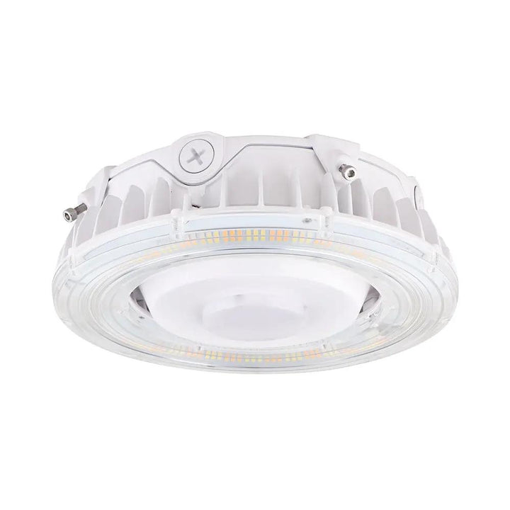 Outdoor Canopy Light 100 Watt 12500–14000 Lumens Color Selectable 3500K/4000K/5000K 80+ CRI 0–10V Dimmable IP65 Rated 100–277V