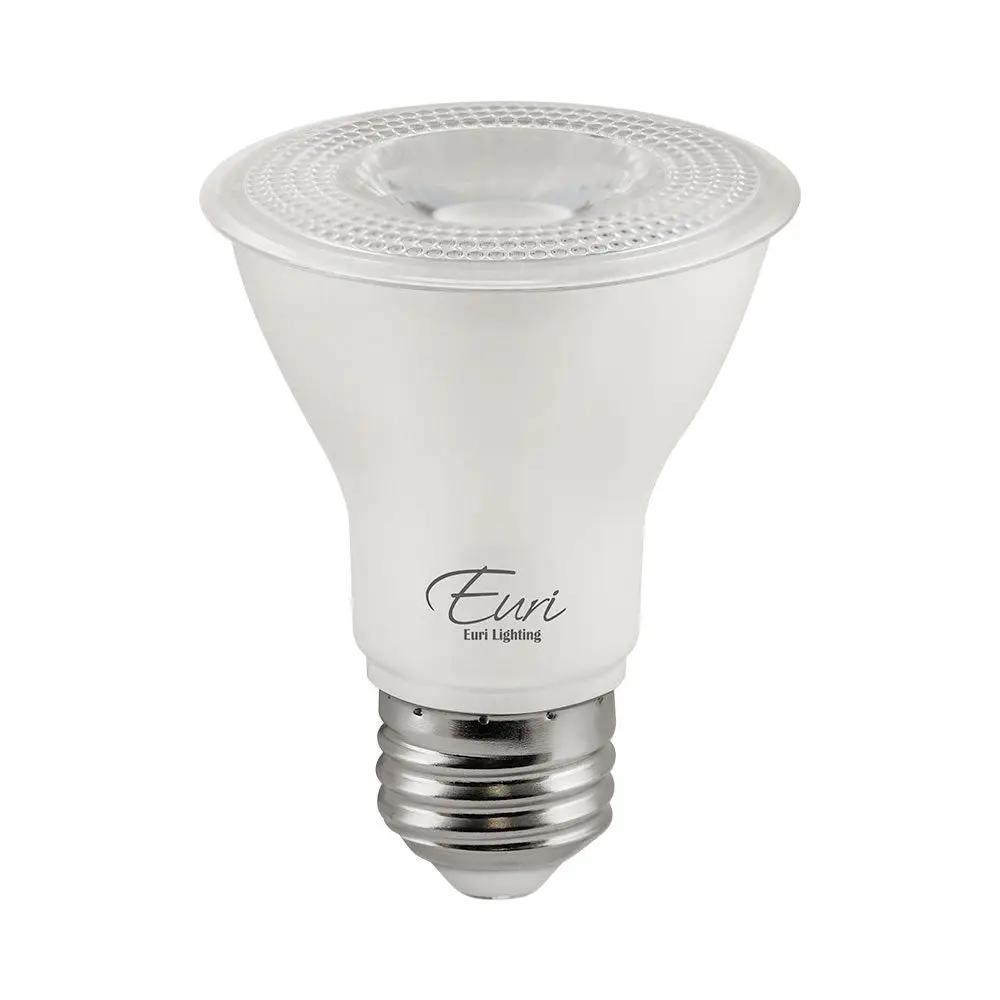 PAR20 LED Bulb, 7 Watt, 500 Lumens, Dimmable, 80 CRI, Medium E26 Base, Energy Star Rated, 120V