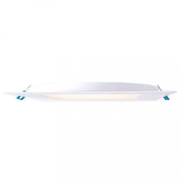 Lotus LED Lights Square Recessed Light: A modern, easy-to-install fixture providing 1100 lumens of light output. No rough-in can housing required.