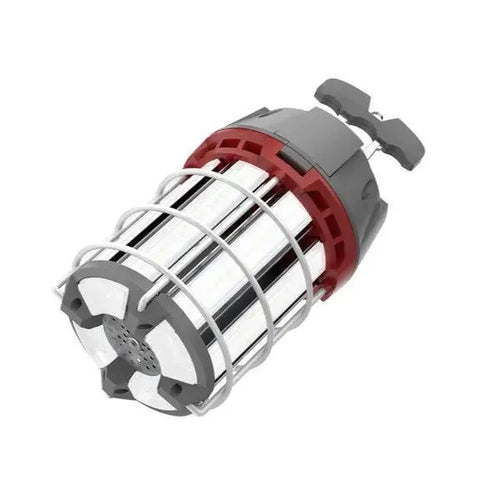 Armor Series LED temporary work light with selectable 60W to 100W output delivering up to 10000 lumens featuring IP64 rated housing and 120V plug for construction and industrial jobsite lighting