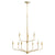 Brass Chandelier-by-Quorum International