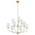 Brass Chandelier-by-Quorum International