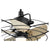 Caged Ceiling Fan with Light-by-Quorum International
