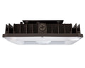 CanoLux Series LED canopy light main product view showing commercial surface mount exterior canopy fixture housing