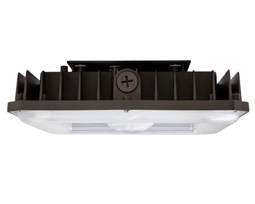 CanoLux Series LED canopy light main product view showing commercial surface mount exterior canopy fixture housing