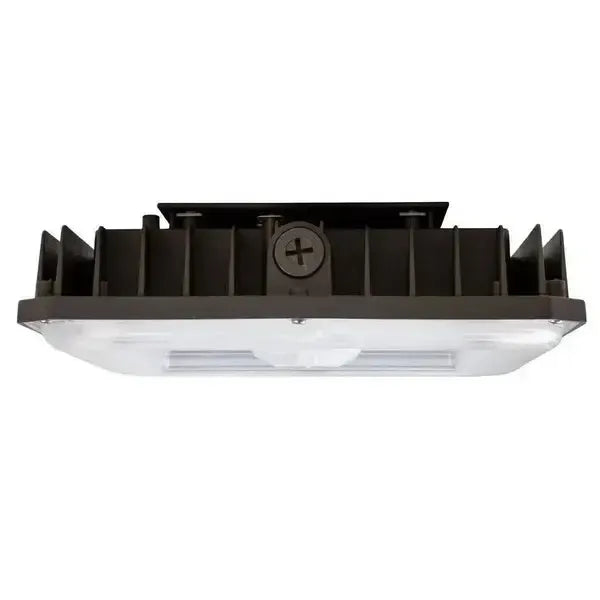 CanoLux Series LED canopy light main product view showing commercial surface mount exterior canopy fixture housing