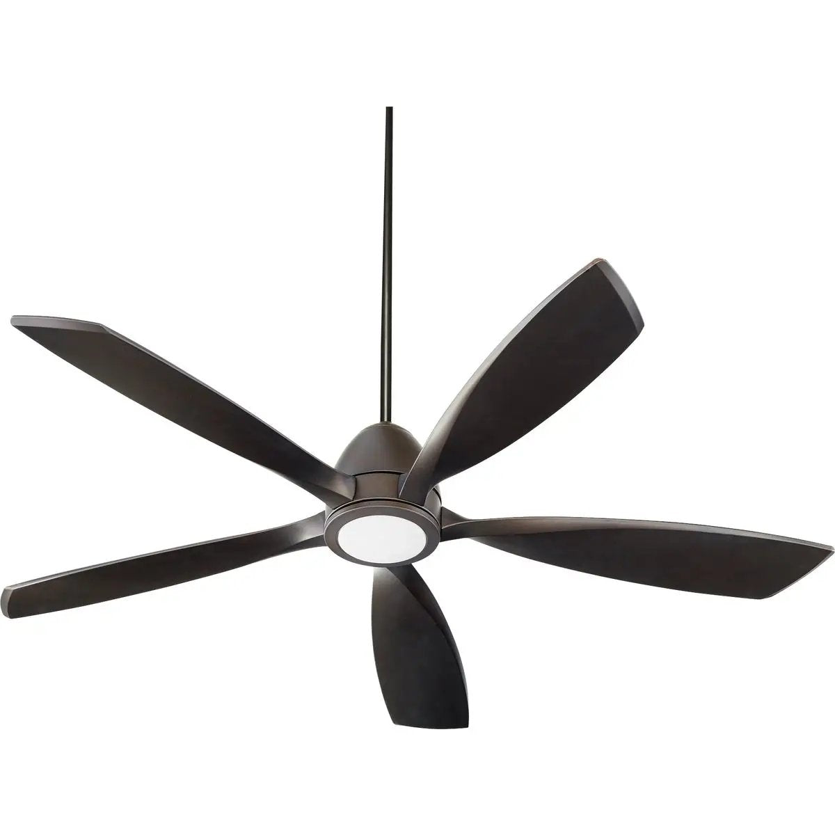 Contemporary Ceiling Fan with Light-by-Quorum International