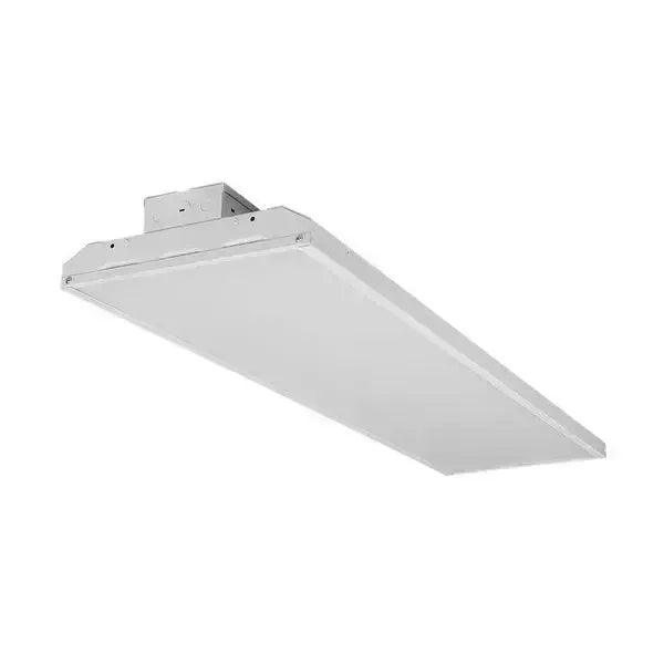 CoreBay Series 4-foot LED linear high bay light suspended fixture for warehouse and distribution facility lighting