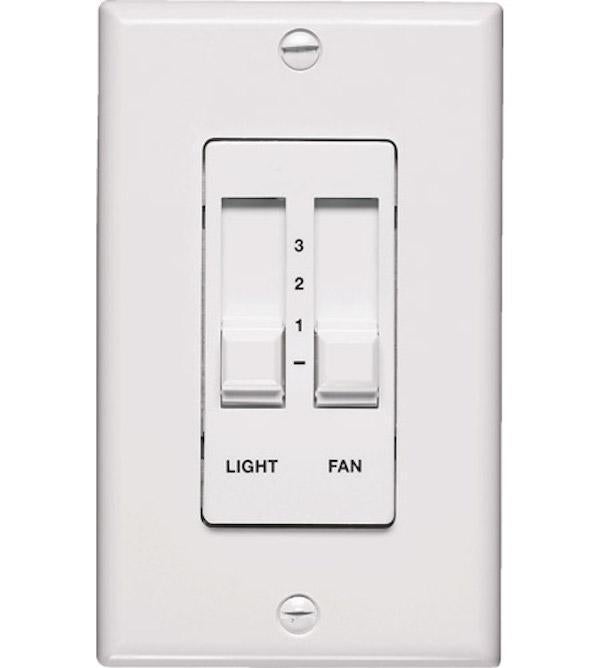 Fan Light Dual Slide Wall Control-by-Quorum International