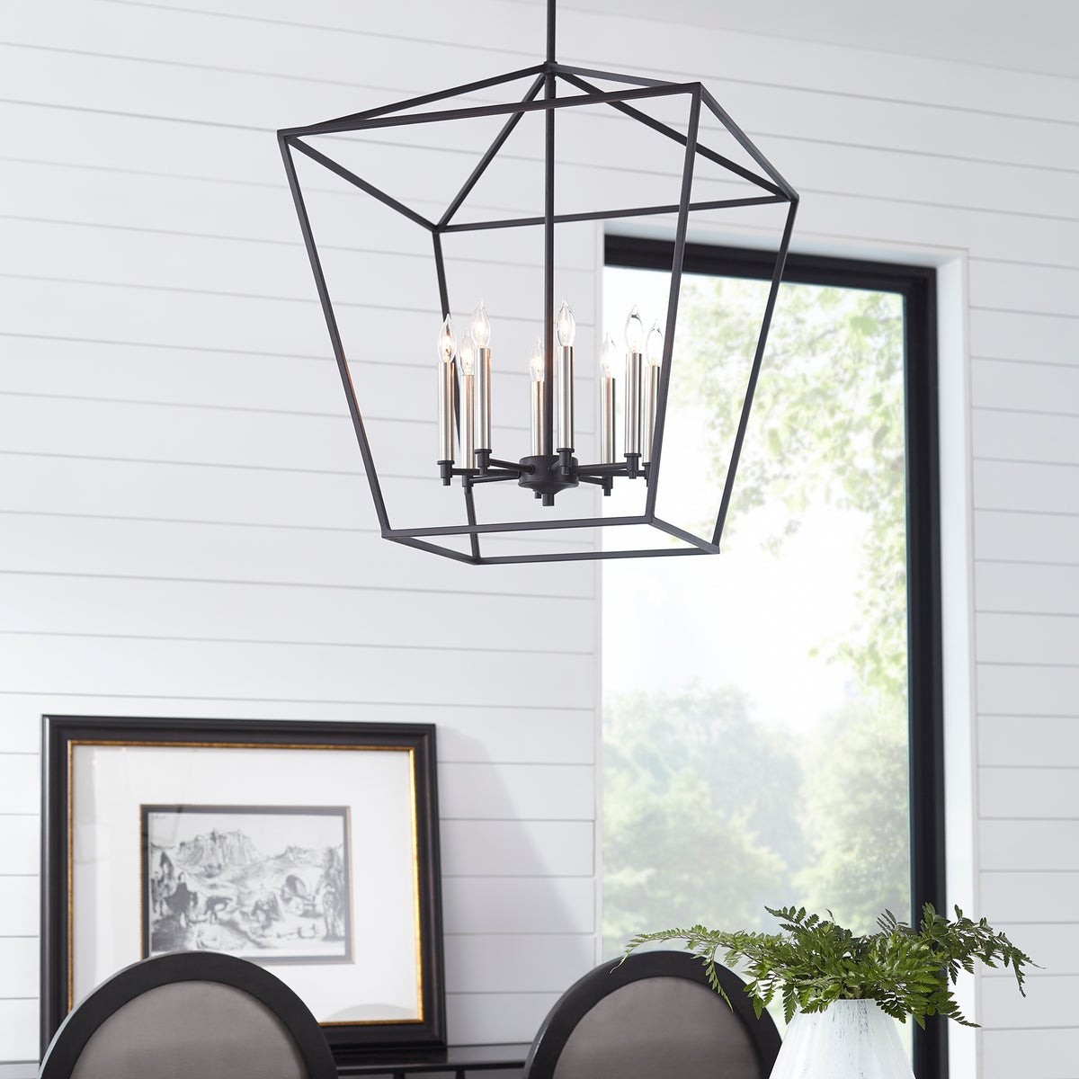 Farmhouse Chandelier-by-Quorum International