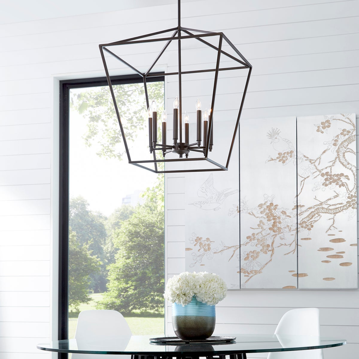 Farmhouse Chandelier-by-Quorum International