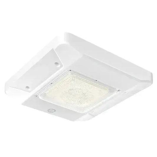 FuelLite Series LED gas station canopy light main product view showing commercial fueling canopy luminaire housing