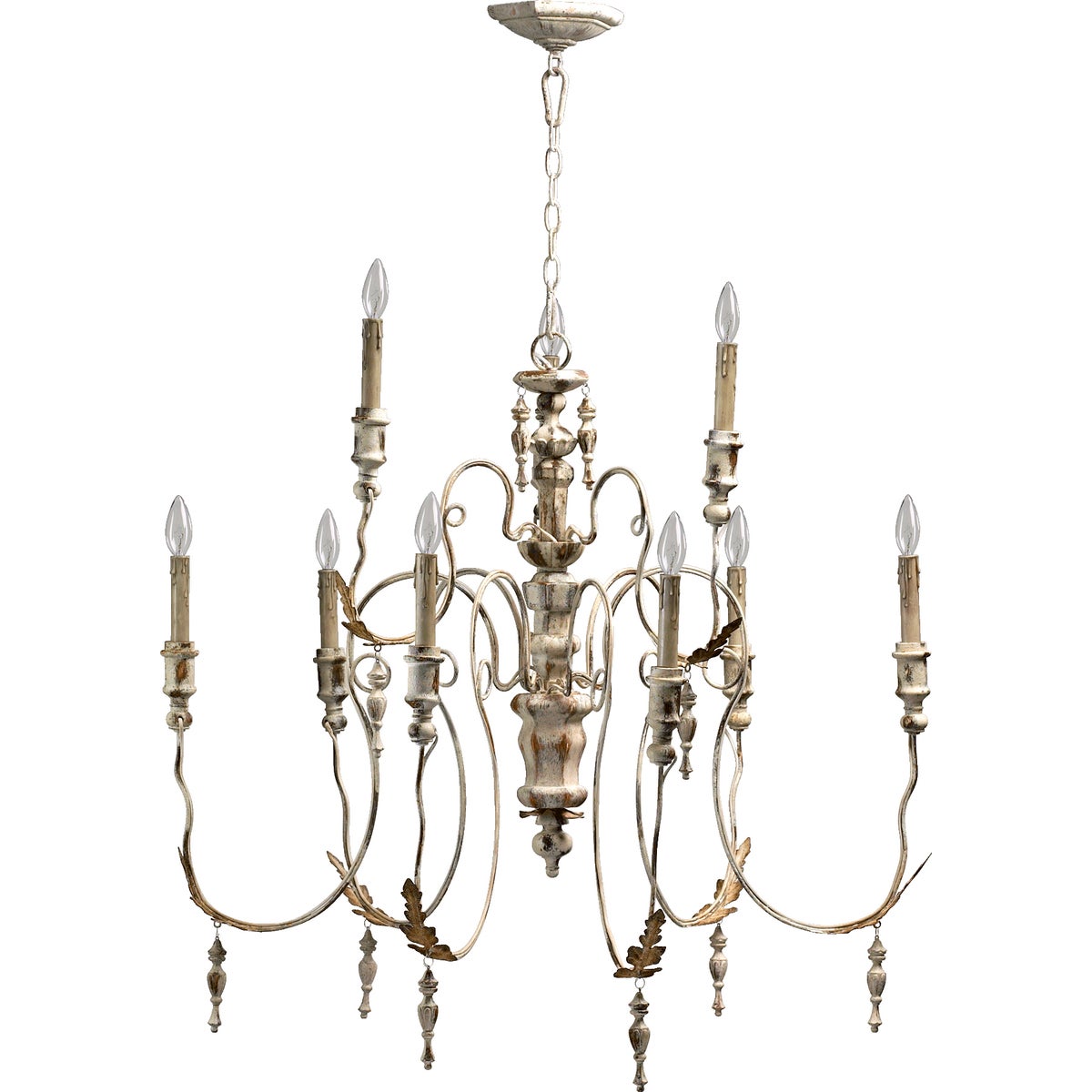 Italian Chandelier-by-Quorum International