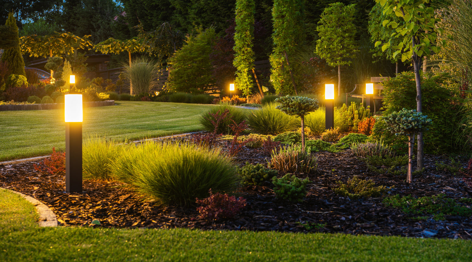 Load video: Transform your outdoor space into a stunning oasis with landscape lighting. In this video, we&#39;ll show you how to enhance the beauty and functionality of your backyard, patio, or garden with different types of lighting techniques. From highlighting natural elements to creating a cozy ambiance for entertaining, you&#39;ll learn all the tips and tricks to make your outdoor area shine. Get ready to take your outdoor living experience to the next level!