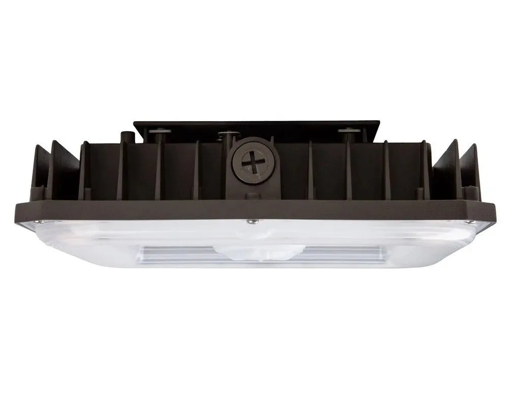 LED Canopy Light — Selectable 40–75W — 120–277V — Selectable CCT