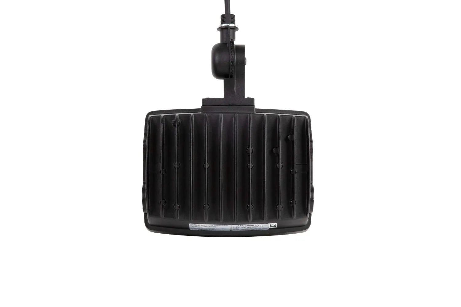 LED Flood Light — Slip Fitter — Selectable 75–120W — 120–277V — Selectable CCT