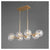 Linear Sputnik Chandelier-by-Quorum International