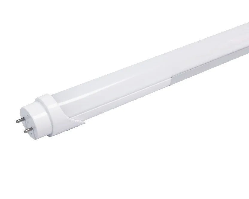 Close-up of Linear5 Series 4 foot T8 LED tube G13 bi-pin base for Type A and Type B ballast compatible installations