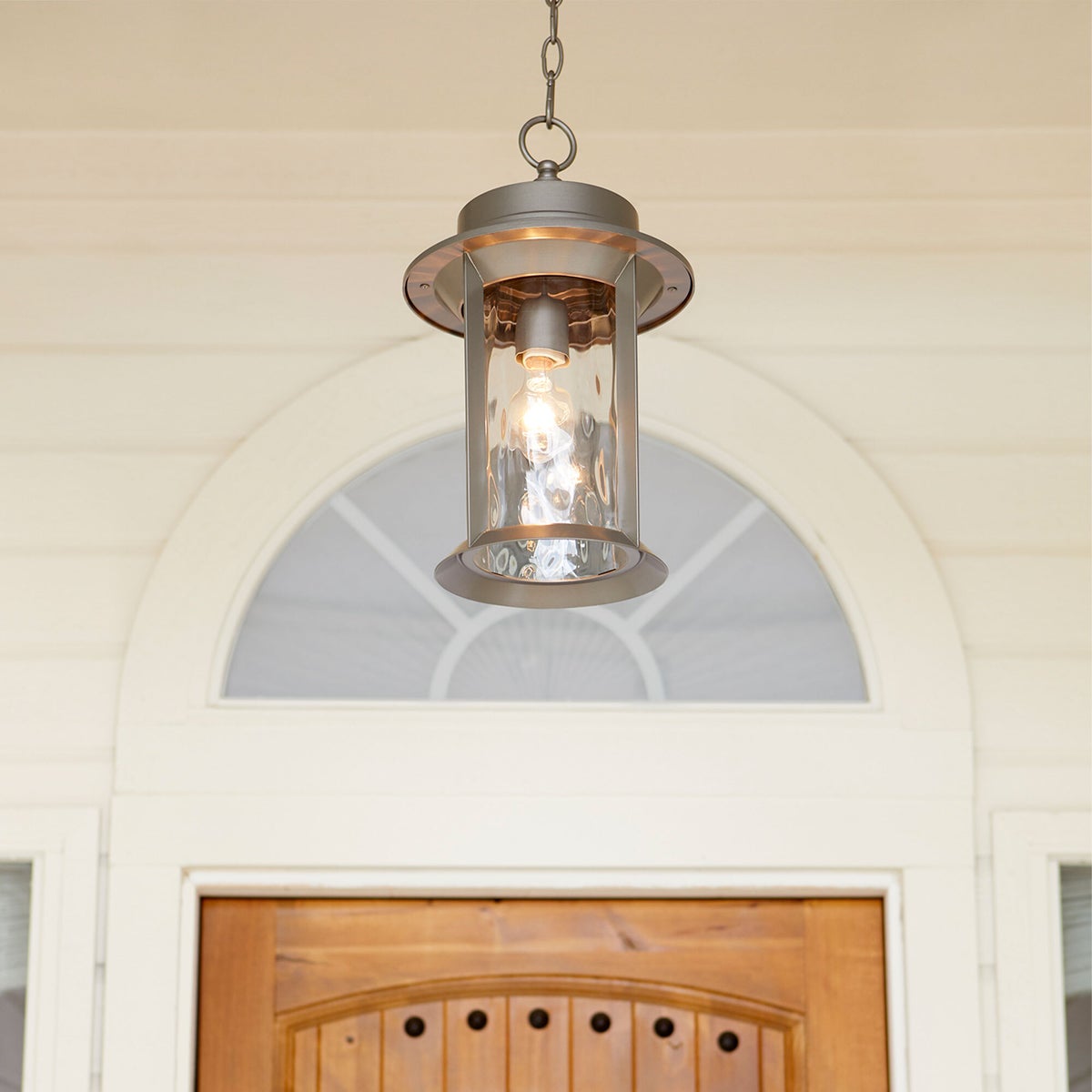 Mid Century Modern Outdoor Hanging Light-by-Quorum International