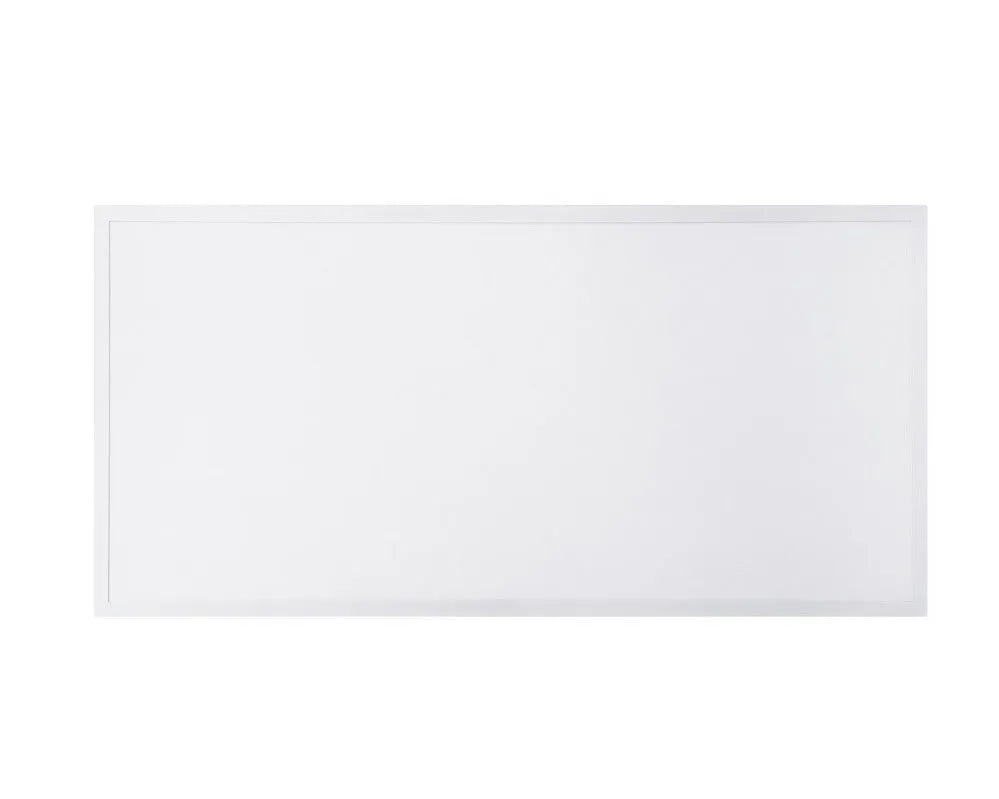 SkyLine Series 1x4 LED flat panel light recessed commercial ceiling fixture with low-profile lens and integrated driver housing for T-grid installations