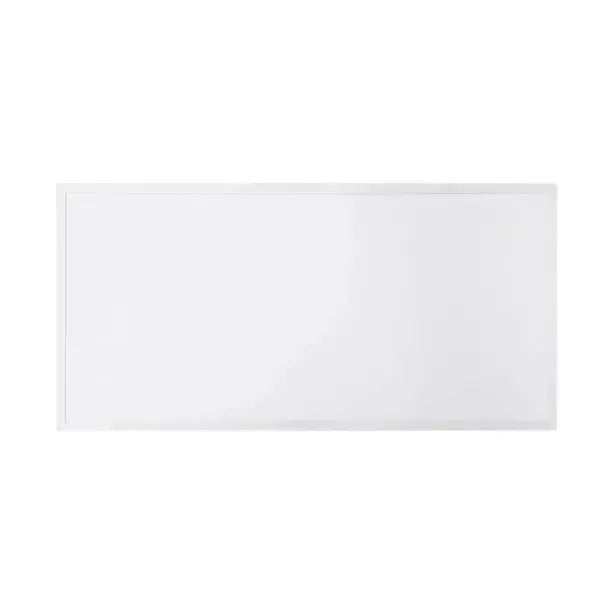 SkyLine Series 1x4 LED flat panel light recessed commercial ceiling fixture with low-profile lens and integrated driver housing for T-grid installations