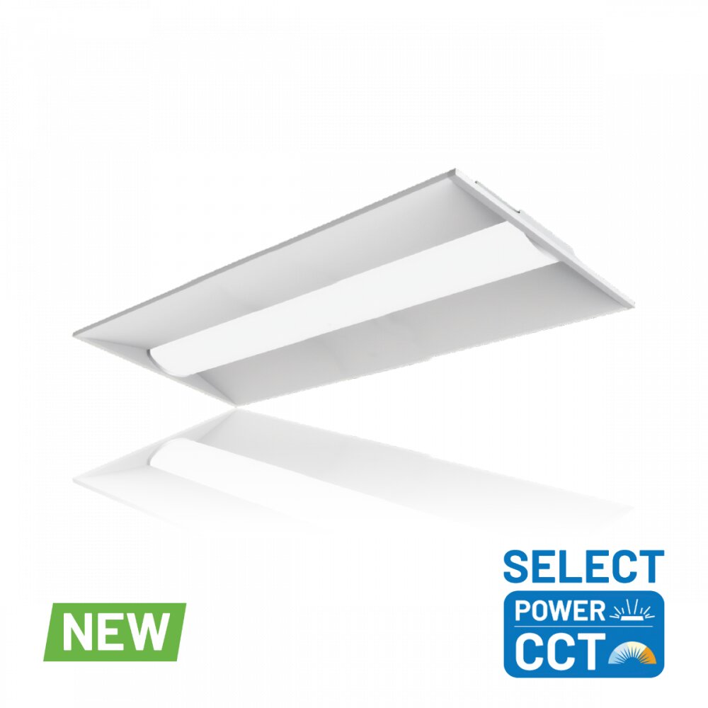 SLG TDHE Series 2x4 LED Recessed Troffer Light
