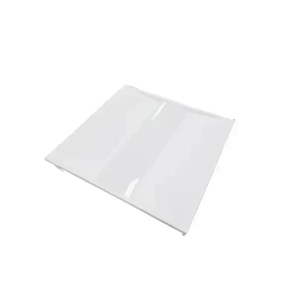 SnapFit Series 2x2 LED troffer retrofit kit without mounting hardware showing completed LED retrofit assembly for commercial ceiling applications